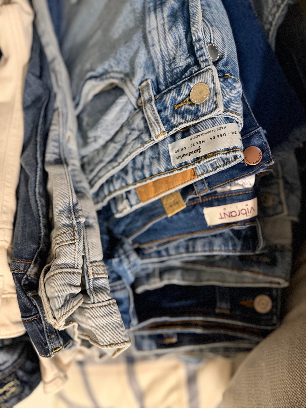 50+ women huge bundle of jeans and short, ranging from sizes 00-14 all brand nam - Picture 9 of 15